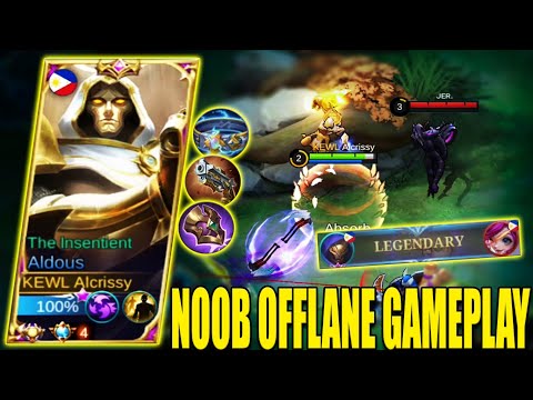 ALDOUS WORST OFFLANE GAMEPLAY VS BUFF THAMUZ! NO DELAY STACKS EZ WIN?😂 ALDOUS BEST BUILD 2022 - MLBB