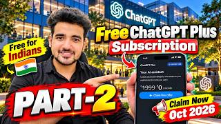 How to Get ChatGPT Plus Free in 2026 {PART -2🔥} GPT 6 Astra Free Unlimited Acces
