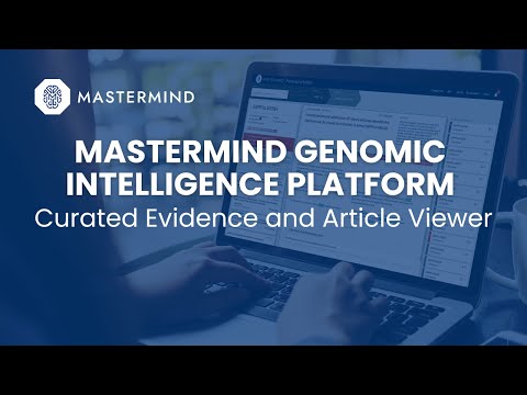 Mastermind Genomic Intelligence Platform: Curated Evidence and Article Viewer