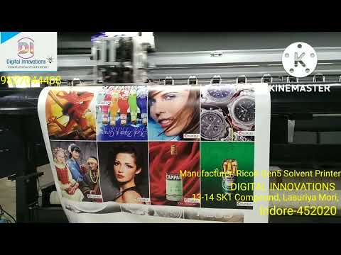 Avighna R2R SES 3205 Solvent Printing Machine