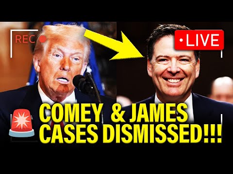🚨 BREAKING: COMEY & JAMES CASES DISMISSED