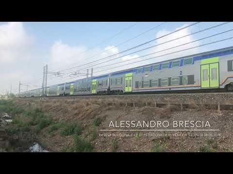 TRENITALIA REGIONALE VELOCE 2224 BOLOGNA C.LE 07:15 - PADOVA 08:45 - VENEZIA S.L. 09:18 07.06.2019