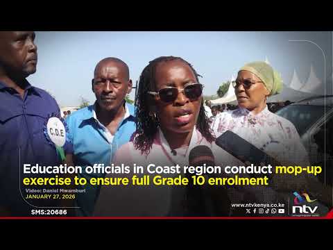 Education officials in Coast region conduct mop-up exercise to ensure full Grade 10 enrolment
