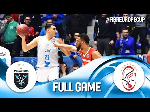 Z Mobile Prishtina v Szolnoki Olaj - Full Game - FIBA Europe Cup 2019