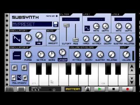 Subsynth Tutorial - Caustic 3