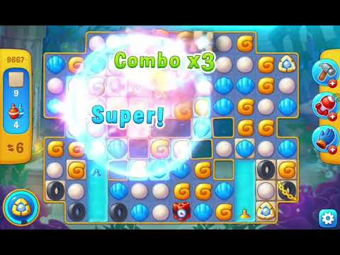 Fishdom Easy Level 9667 (No Boosters) @choraelmin