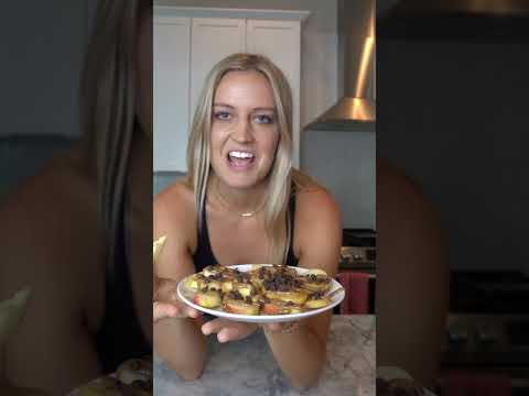 Apple Nachos - easiest, healthy summer snack! #shorts