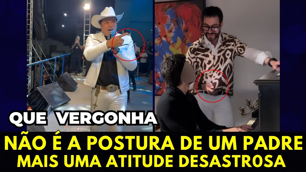 Cadê o Bispo? Todos chocados com essa atitude desastr0sa dos padres Fábio e Alessandro