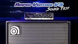 Video thumbnail for Ampeg Venture V3 - SOUND TEST by Bassline Music Shop