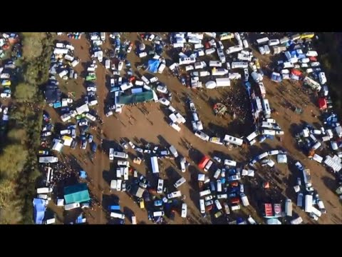 Teknival 2016 vue par Drone DJI