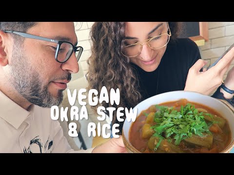 Super COMFORTING Vegan Stew on Rice | Peyman & Ahlam