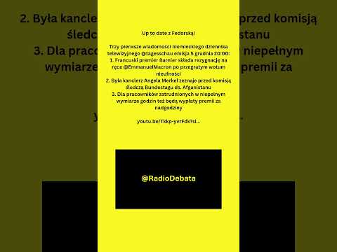 Niemieckie media 5 grudnia