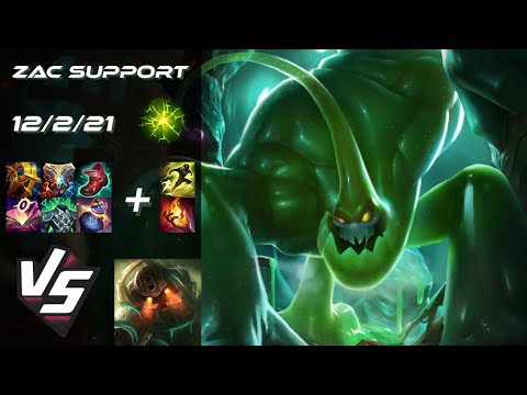 SUPPORT Zac vs Nautilus - EU Challenger Patch 25.S1.7