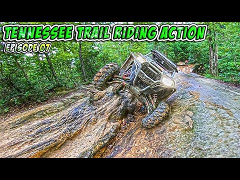 Tennessee Trail Riding Action - RZR's Climbing the Dragons Back - Episode 07 - SXS/UTV