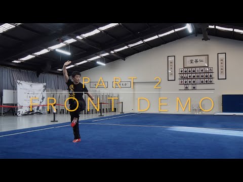 Junior Compulsory Long Fist Changquan Part 2/4 Tutorial