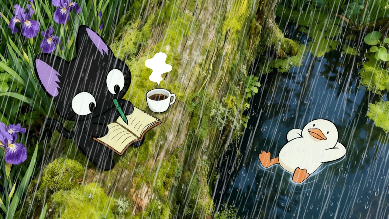 Ideas are easy. Implementation is hard. ☂️ Cozy Rain Lo-fi Jazz for Study, Focus