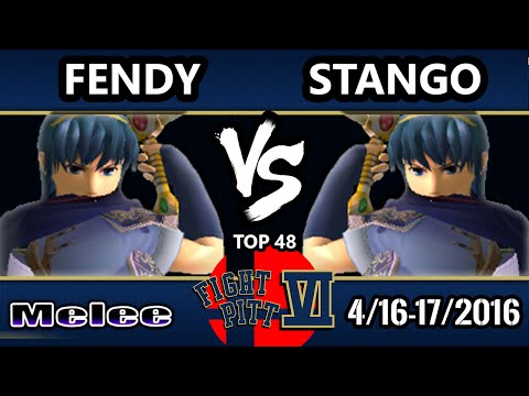 FPVI - Stango (Marth) Vs. Fendrick Lamar (Marth) SSBM Top 48 - Smash Melee