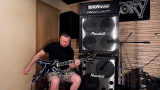 Video thumbnail for RANDALL WARHEAD WH300 DIMEBAG DARRELL Signature Amp Demo and PANTERA I'm Broken Play Thru by Corbin King