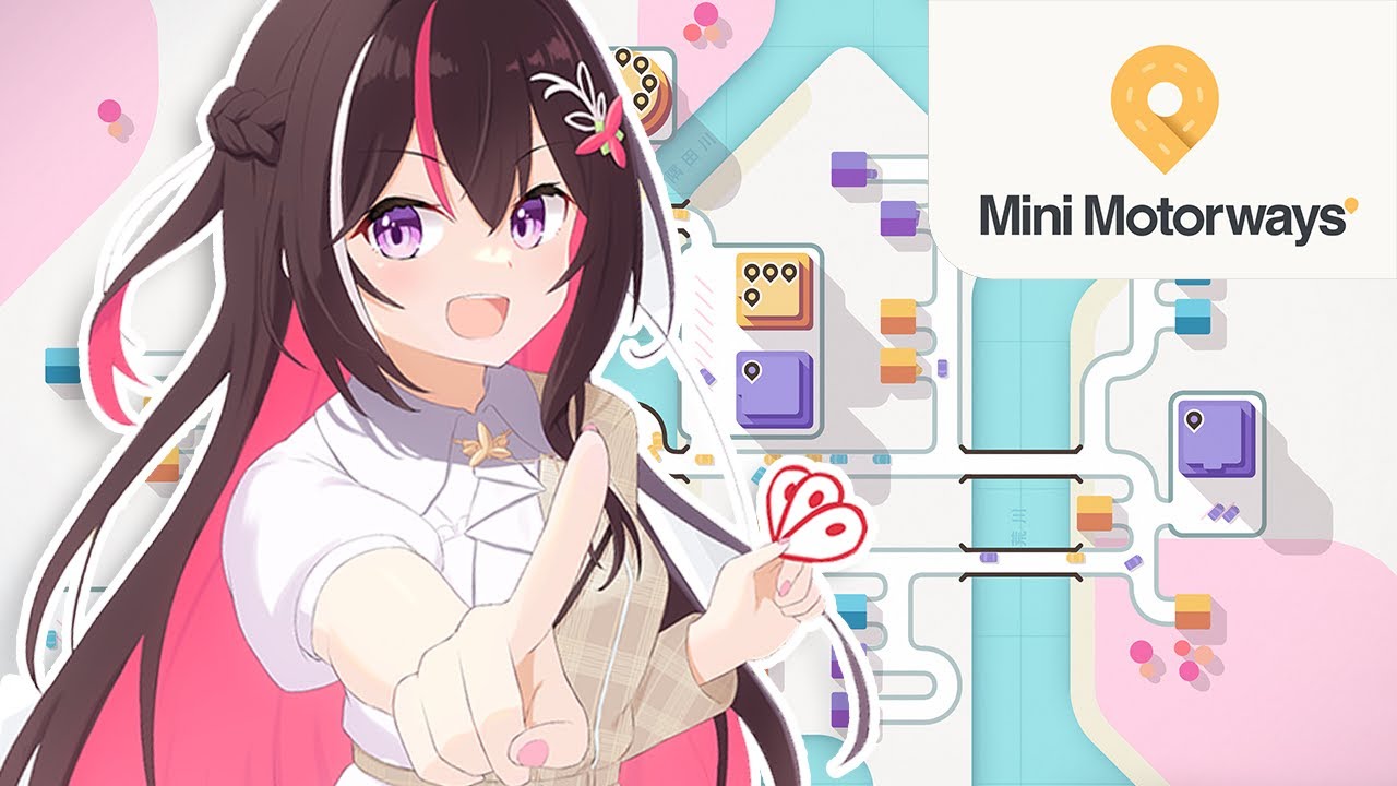 【Mini Motorways】渋滞を解消したいと思ったことはありますか？はい、あります。【ホロライブ / AZKi】