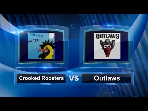 Crooked Roosters vs Outlaws - Pool Play - Arizona Kickball Open #AKO2018