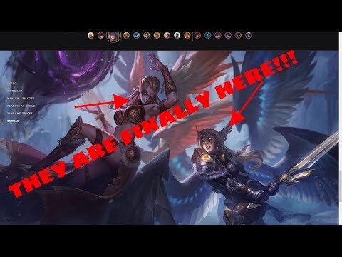 SKIN RATER: UPDATED KAYLE AND MORGANA!!!! (only splash-arts for now) [League of Legends]