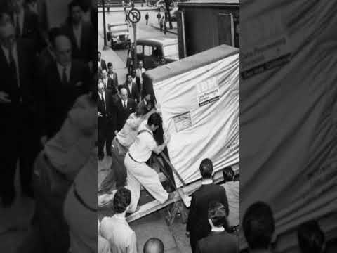 This is a Moving IBM 5MB Hard Drive in 1956. #shorts
