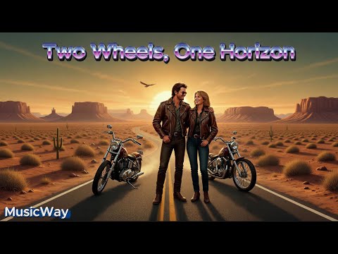 Two Wheels, One Horizon from HardRock album "Iron Wind" #rock #guitar #metal #80s