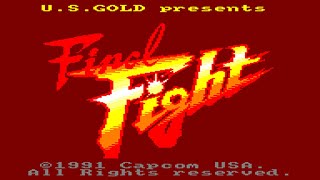 [Amstrad CPC] Final Fight - Longplay