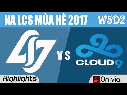 CLG vs C9 Highlights Game 2 NA LCS Summer 2017 Counter Logic Gaming vs Cloud9 by Onivia