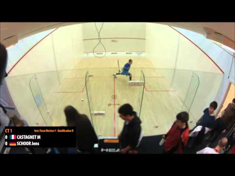 European Team Squash Championships 2015 Court 1 Day 2