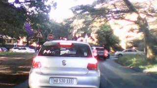 preview picture of video '2014-02-26: Kia ND 747 692, driving on wrong side of Kingfisher Rd, blocking Kenyon Howden Rd'