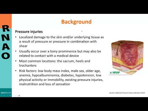 Introduction of the Pressure injury management: Risk assessment, prevention and treatment guideline