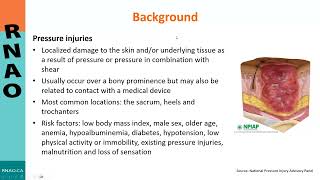 Introduction of the Pressure injury management: Risk assessment, prevention and treatment guideline