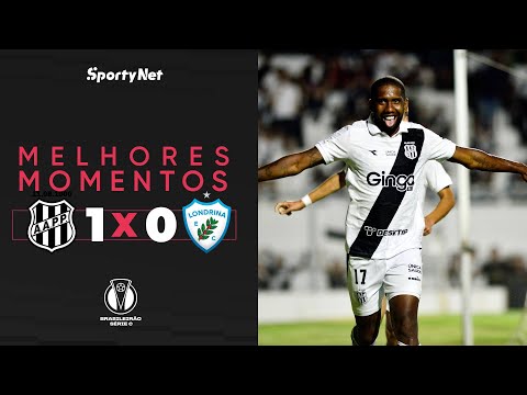 VITÓRIA E VICE-LIDERANÇA GARANTIDA - Ponte Preta 1 x 0 Londrina - Melhores Momentos - Série C 2025
