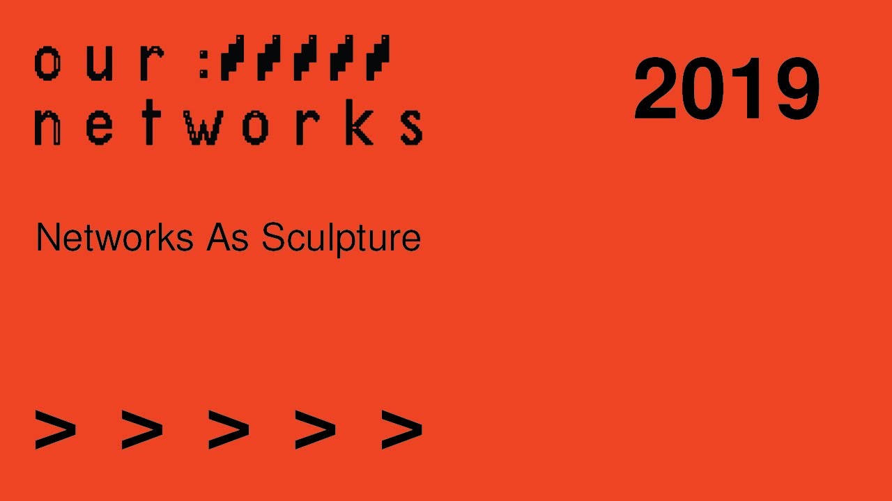 Video thumbnail for Networks as sculpture