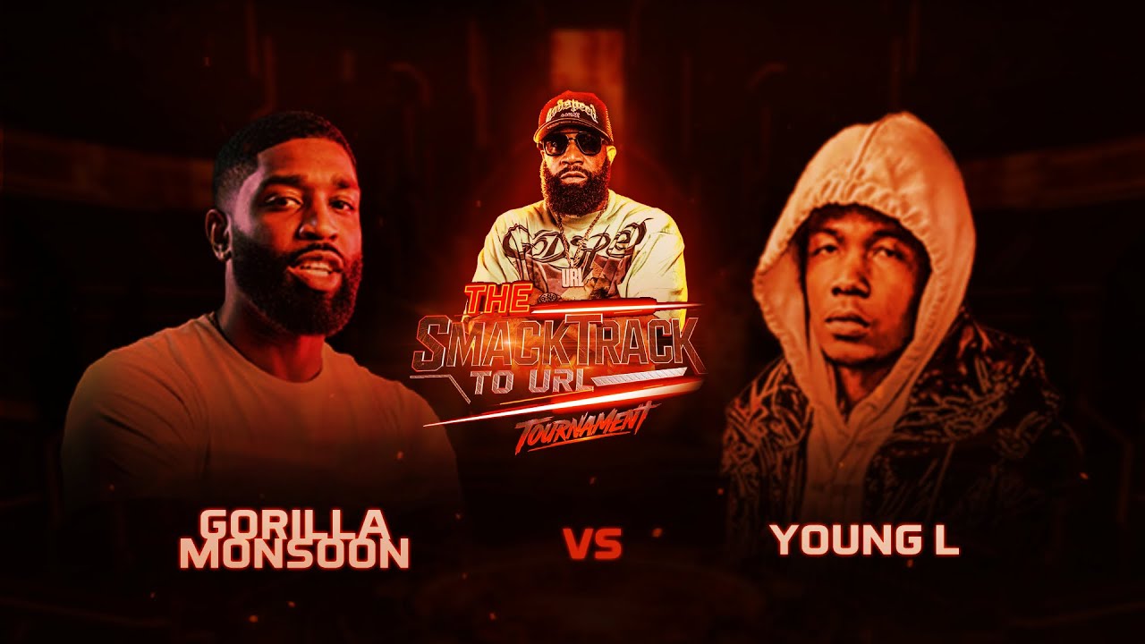 GORILLA MONSOON VS YOUNG L SMACK TRACK TOURNAMENT BATTLE 4 | URLTV 