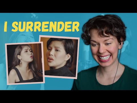Voice Teacher Reacts to KATRINA VELARDE and JESSICA VILLARUBIN - I Surrender (Celine Dion Cover)