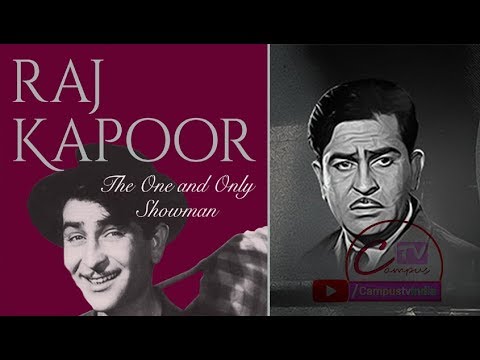 Raj Kapoor the one and only showman | V.J. Dhimaan |  Campus Tv India