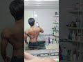 대회 당일 체지방 4% 후면