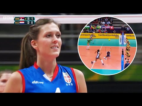โบจาน่า ดรชาช (ซิฟโควิช) Bojana Drca | Bojana Zivković Amazing Volleyball Setter
