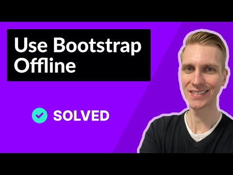 How to Use Bootstrap Offline or Locally (2024 Best Solution)