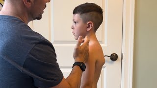 How To Check Your Kids Spine At Home. 8 Easy Steps for #scoliosis #posture #textneck #spinalhealth