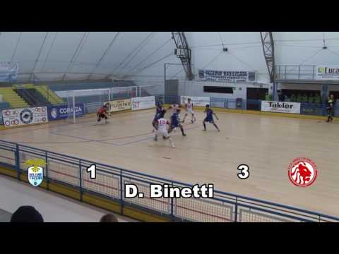 calcio A5 serie A2 girone B HL 12^ giornata REAL TEAM MATERA vs CRISTIAN BARLETTA