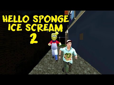 Hello Sponge Ice Scream 2 - Horror Neighbor Game