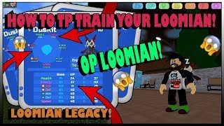 [TP TRAINING GUIDE #1] HOW TO EV/TP TRAIN YOUR LOOMIAN IN LOOMIAN LEGACY-ROBLOX