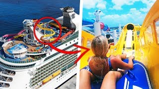 CRAZY WATERSLIDES on a Cruise Ship!