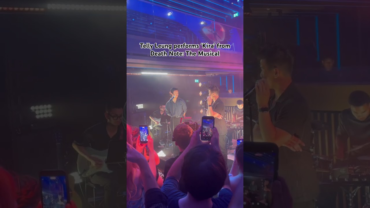 Telly Leung performs ‘Kira’ from Death Note: The Musical 🍎