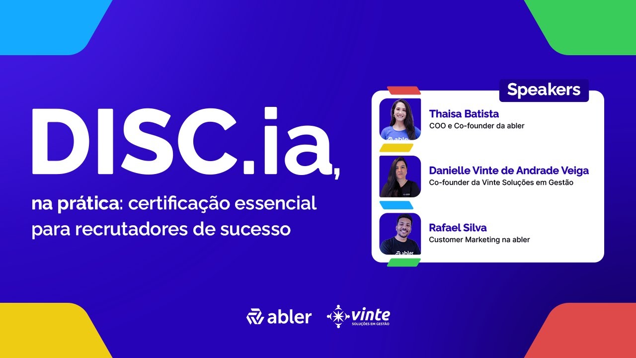 DISC.ia, na prática: certificação essencial para recrutadores de sucesso