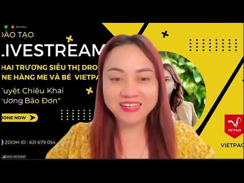 Transmissão ao vivo por meio da linha Droppii pendurada no Vietpack - Nest Go