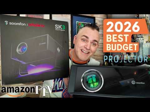 New 2026 Amazon HDR10 Soomfon SK3 Projector Review The Best in the Budget Class